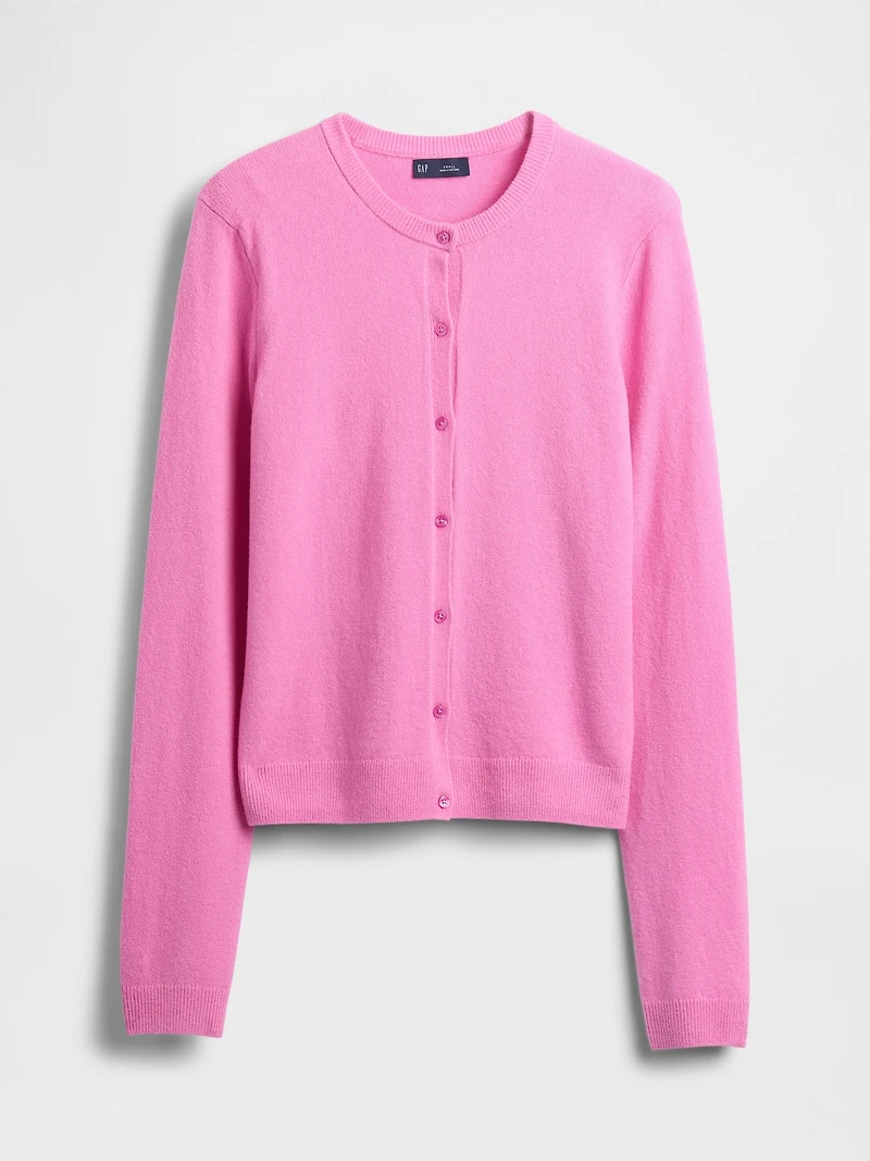 CashSoft Crop Cardigan
