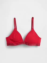 Organic Stretch Cotton Triangle Bra