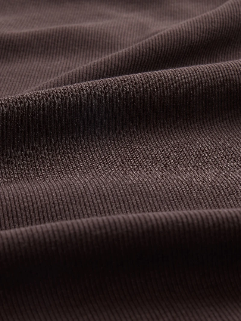 Modern Rib Maxi T-Shirt Dress