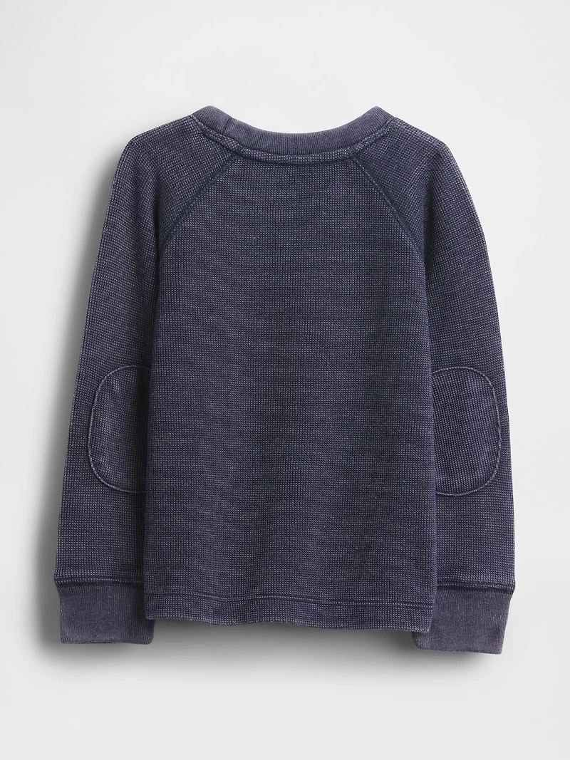 Baby & Toddler Textured Crewneck