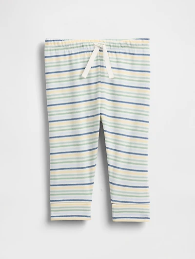Pantalon Premiers essentiels à taille extensible en coton biologique pour Bébé