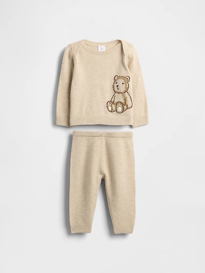 Baby CashSoft Brannan Bear Sweater Set
