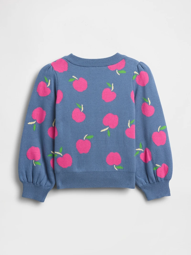 Baby & Toddler Puff-Sleeve Sweater