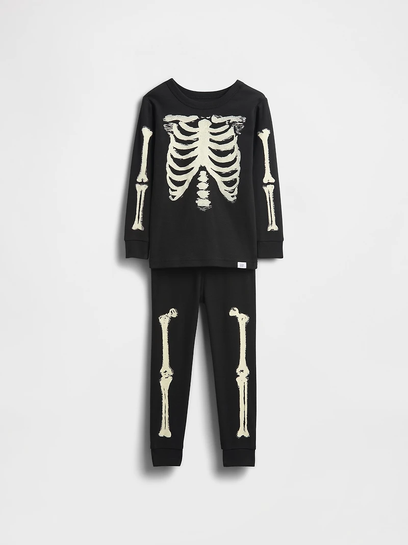 Pyjama d’Halloween en coton biologique brossé pour Bébé et Tout-petit