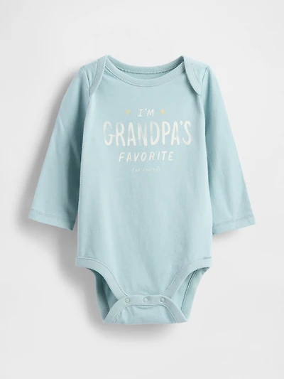 Baby First Favorites Organic Cotton Graphic Bodysuit
