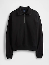 Heavyweight Oversized Quarter-Zip Pullover