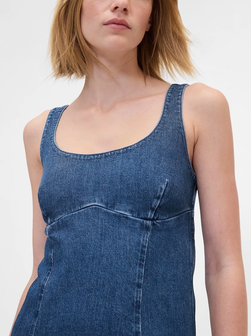 Denim Midi Dress