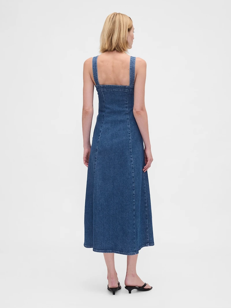 Denim Midi Dress