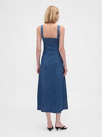 Denim Midi Dress
