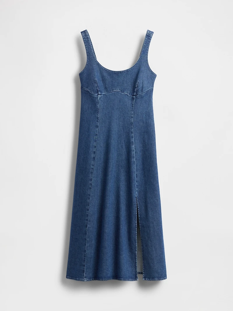 Denim Midi Dress