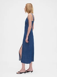 Denim Midi Dress