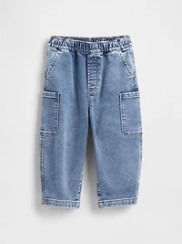 Jean coupe baril en tricot pour Bébé et Tout-petit