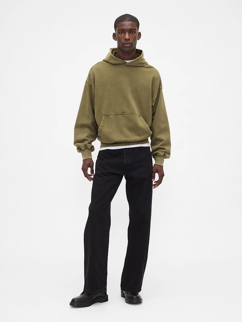 Chandail à capuchon épais surdiMen'sionn