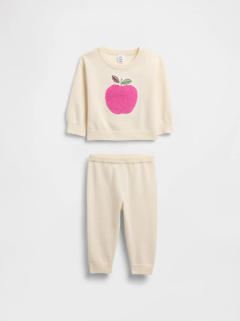 Baby Graphic Sweater Set
