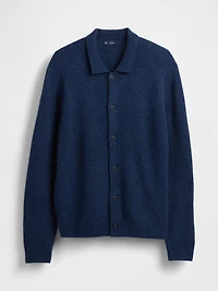 Merino Wool-Blend Cardigan Sweater