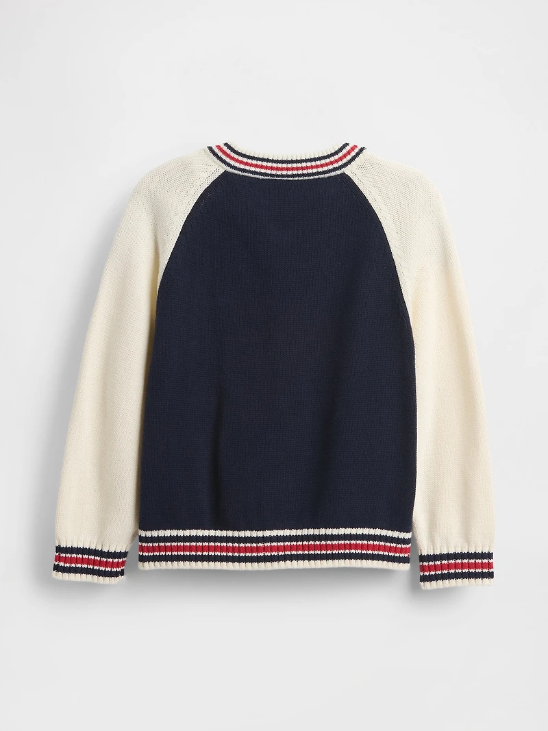 Baby & Toddler Varsity Logo Sweater Jacket
