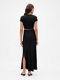 Maxi Slip Skirt