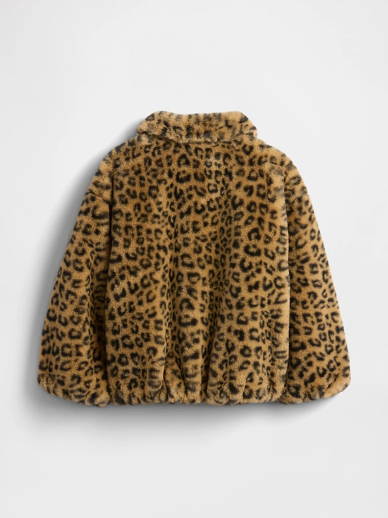 Baby & Toddler Faux Fur Zip Jacket