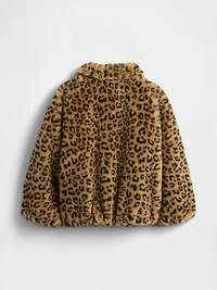 Baby & Toddler Faux Fur Zip Jacket