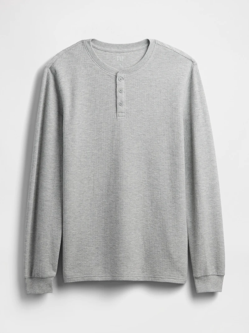 Rib Henley PJ Shirt