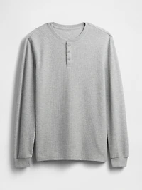 Rib Henley PJ Shirt