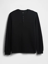 Rib Henley PJ Shirt