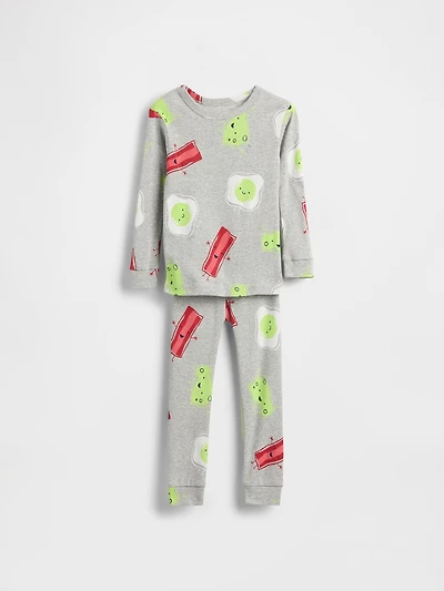 Pyjama en coton biologique brossé pour Bébé et Tout-petit