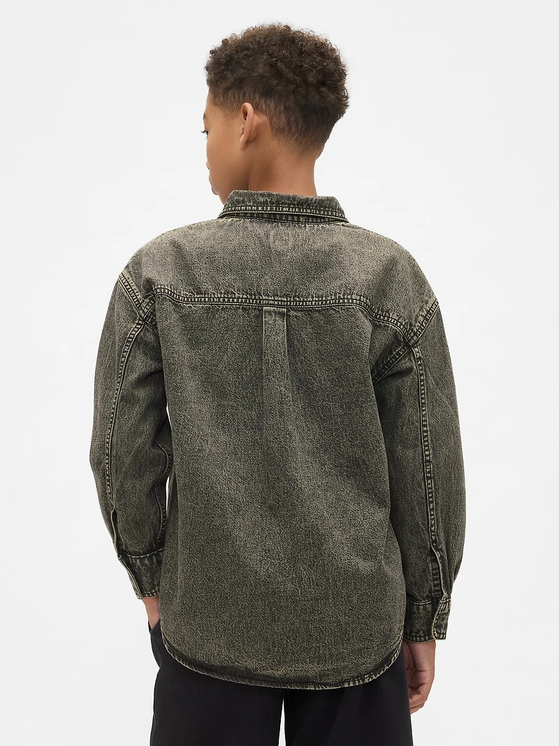 Kids Denim Shirt