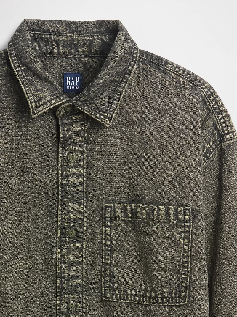 Kids Denim Shirt