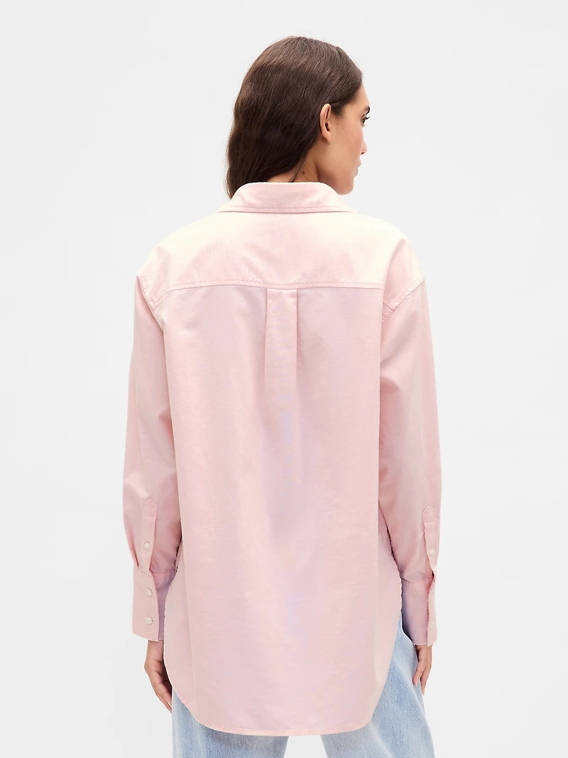 Organic Cotton Oxford Big Shirt
