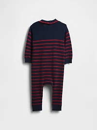 Baby Polo Shirt Sweater One-Piece