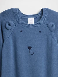 Baby Bear Sweater One-Piece