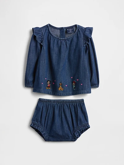 Gap × Baby Denim Outfit Set