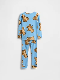 Pyjama en coton biologique brossé pour Bébé et Tout-petit