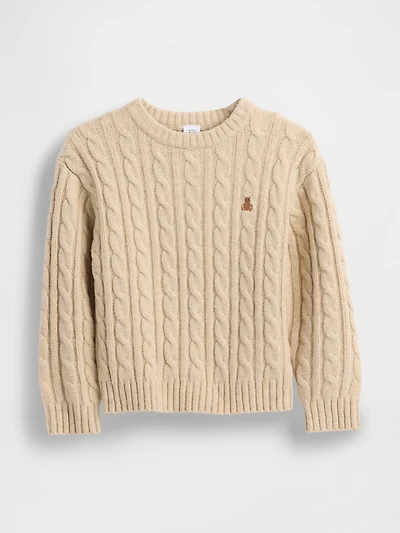 Baby & Toddler CashSoft Cable-Knit Sweater
