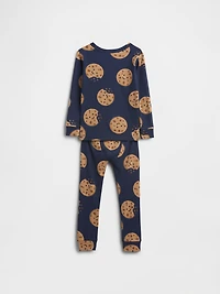 Pyjama en coton biologique brossé pour Bébé et Tout-petit