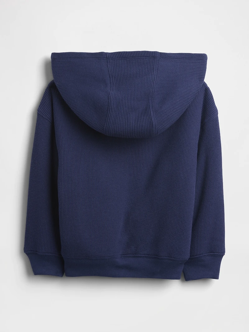 Baby & Toddler Sherpa-Lined Thermal Zip Hoodie