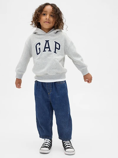 Jean coupe baril à taille élastique pour Bébé et Tout-petit