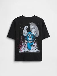 Kids Marvel Relaxed Graphic T-Shirt