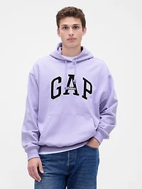 Chandail à capuchon épais surdiMen'sionné logo