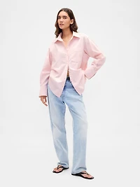 Organic Cotton Oxford Big Shirt