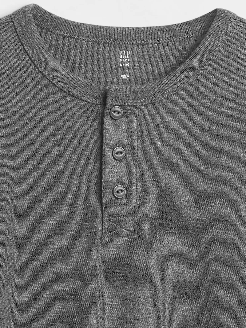 Kids Relaxed Henley T-Shirt