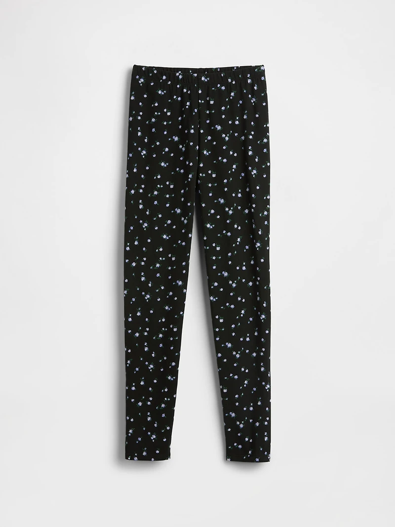 Kids Floral Leggings