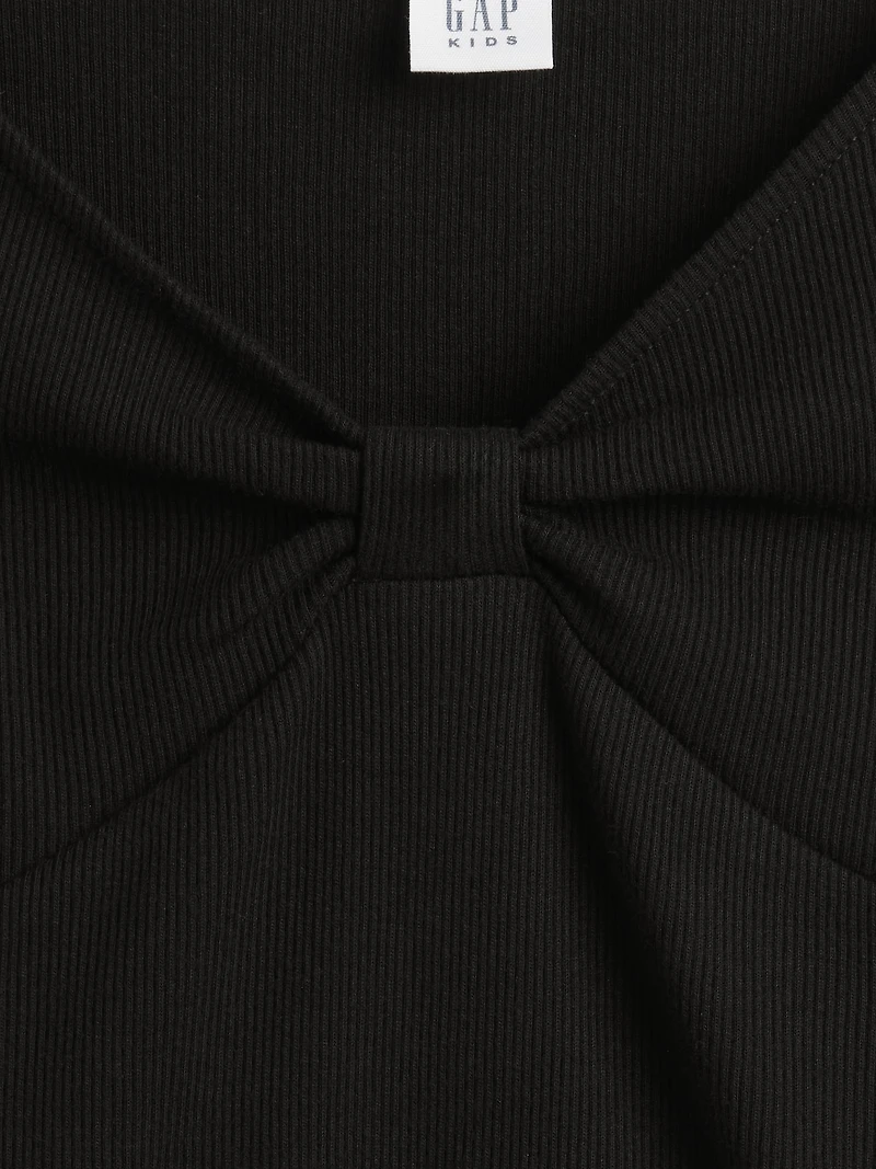 Kids Bow-Neck T-Shirt