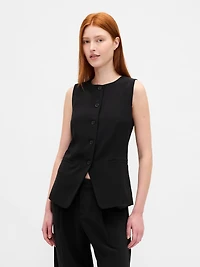 High-Neck Vest