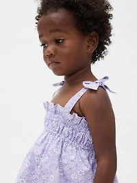 Baby & Toddler Smocked Bow-Strap Dress