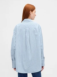Organic Cotton Poplin Big Shirt
