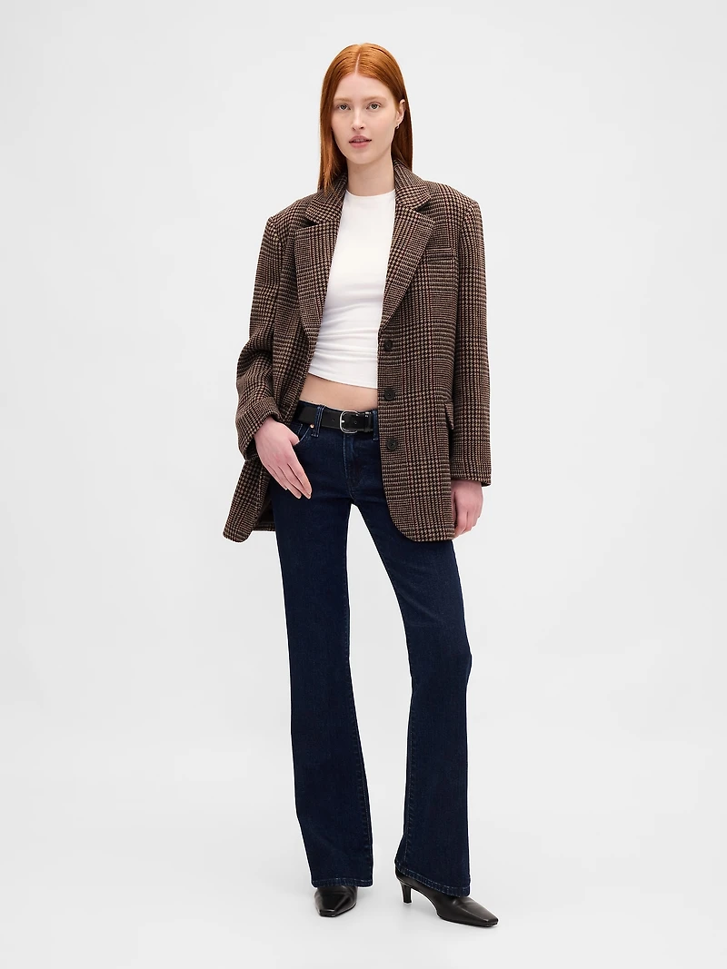 Oversized Wool-Blend Blazer
