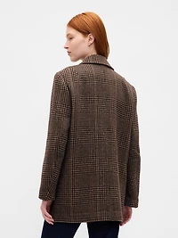 Oversized Wool-Blend Blazer