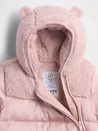 Baby Lightweight Puffer One-Piece